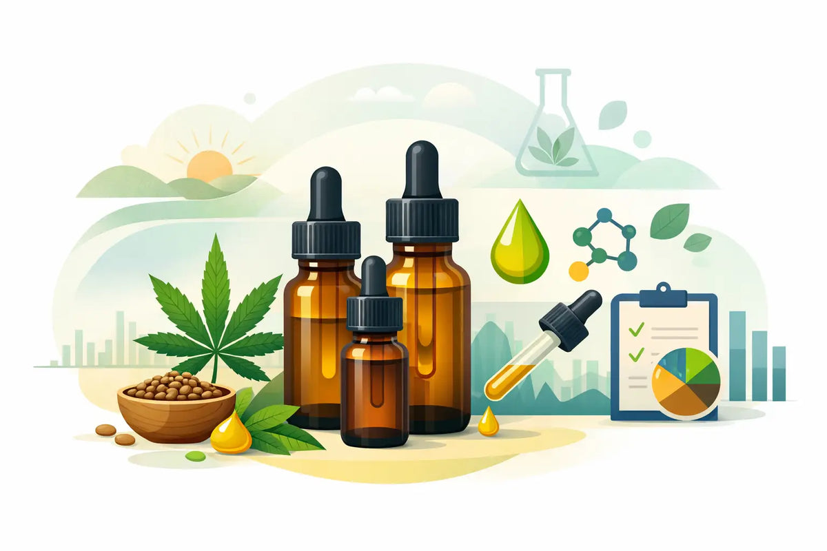 Beste CBD Öle Vollspektrum richtig wählen