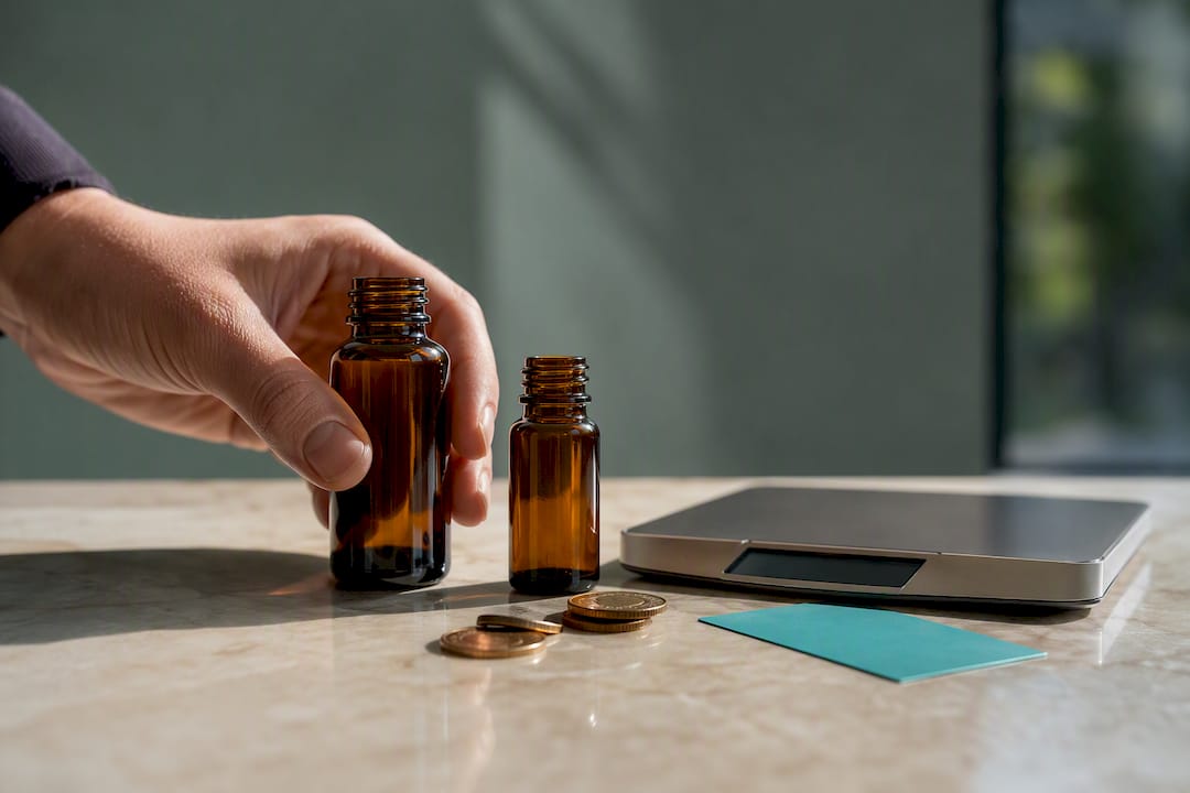 Preisvergleich von CBD-Öl-Flaschen pro Milligramm