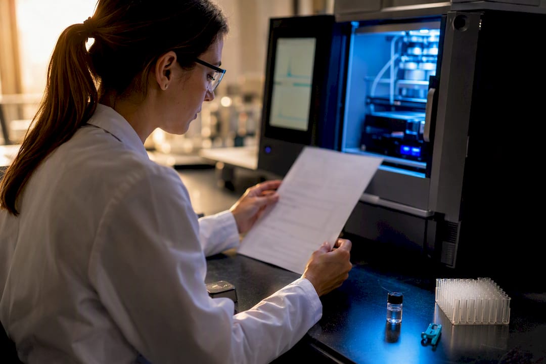 Laboranalyse eines CBD-Chargenberichts
