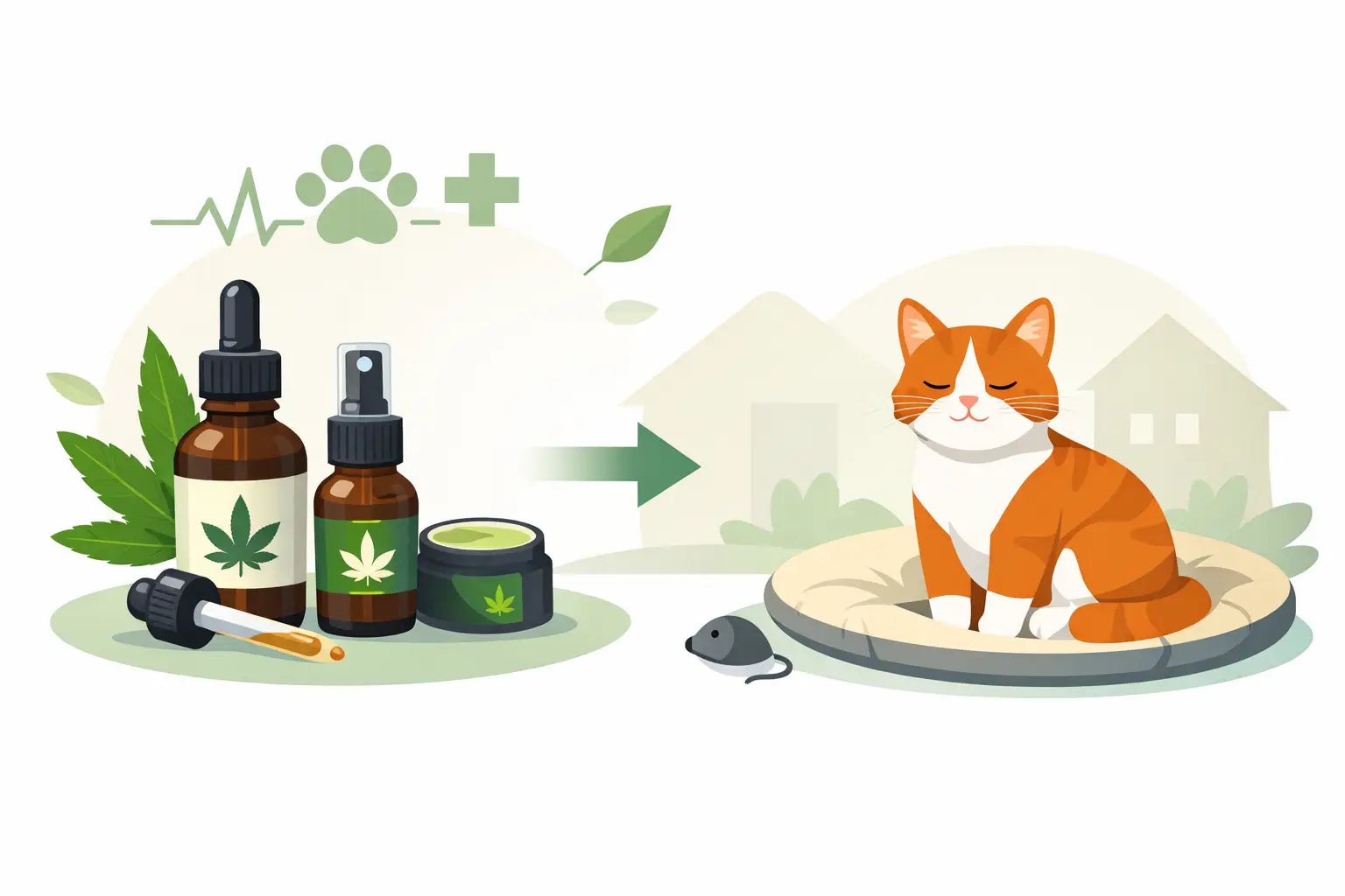 Beispiel zur CBD-Produktwahl für Katzenhalter