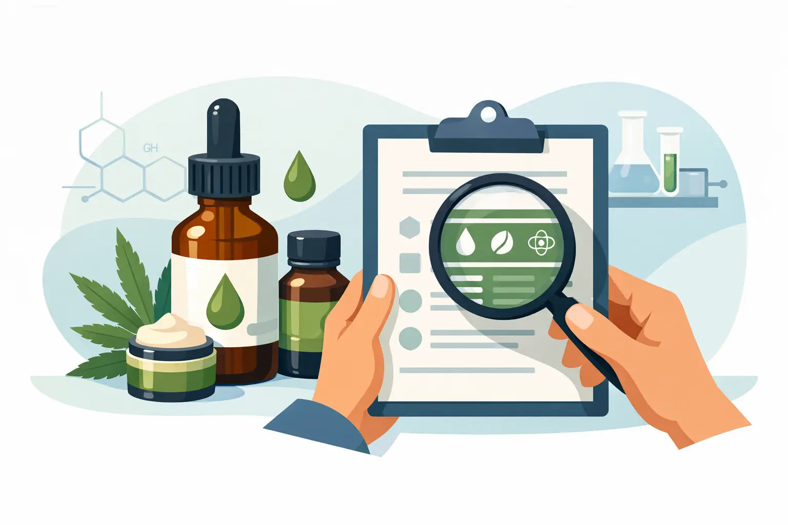 Wie CBD-Etiketten lesen: Das steht wirklich drauf