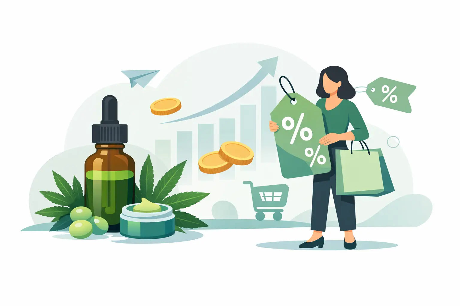 Wie Rabattaktionen bei CBD richtig nutzen