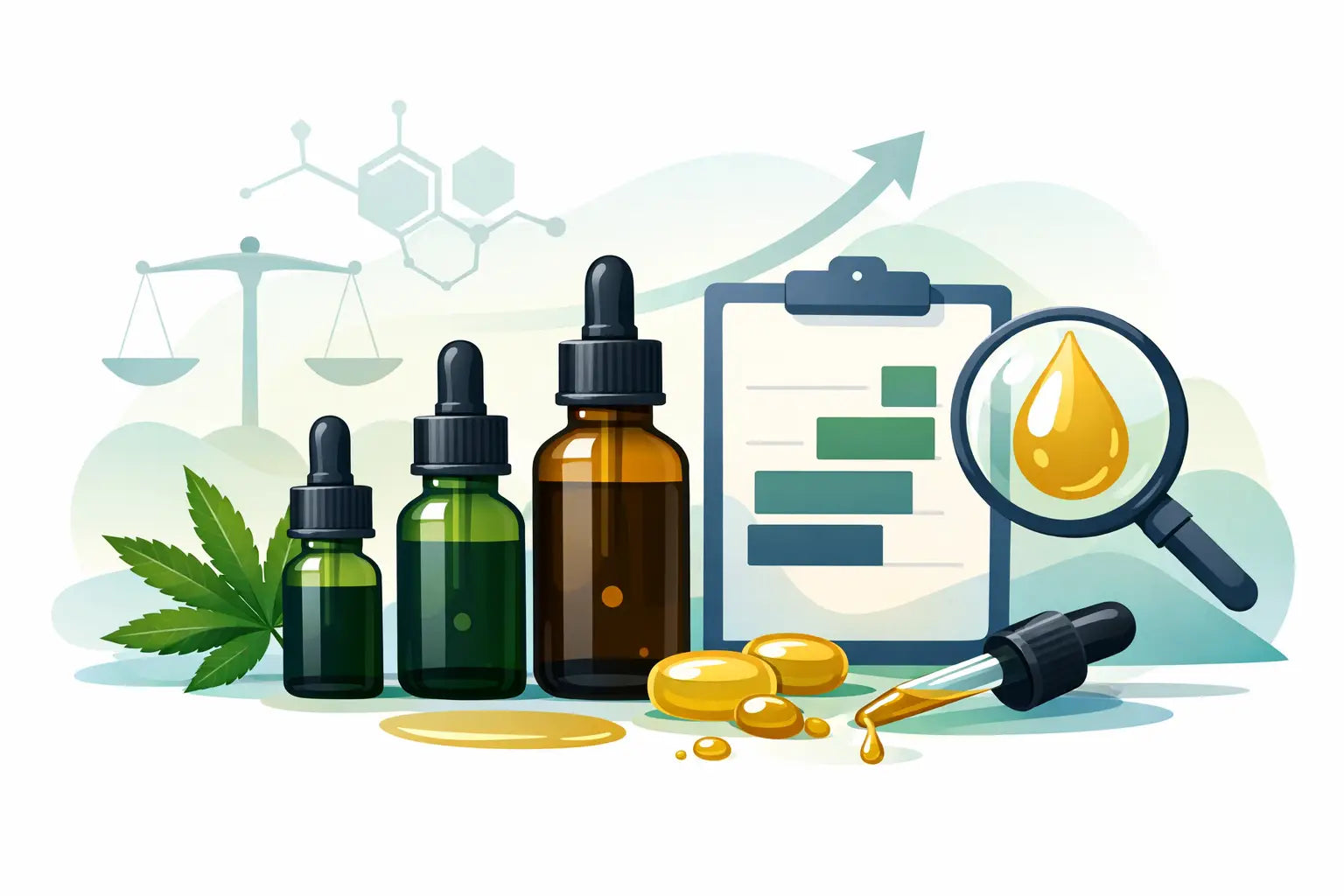 CBD Öl Stärken verstehen leicht gemacht
