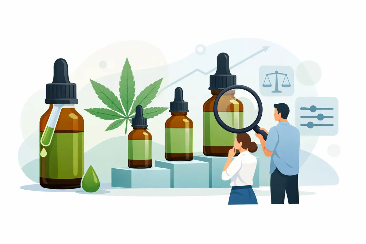 Beste CBD Öl Stärken richtig wählen