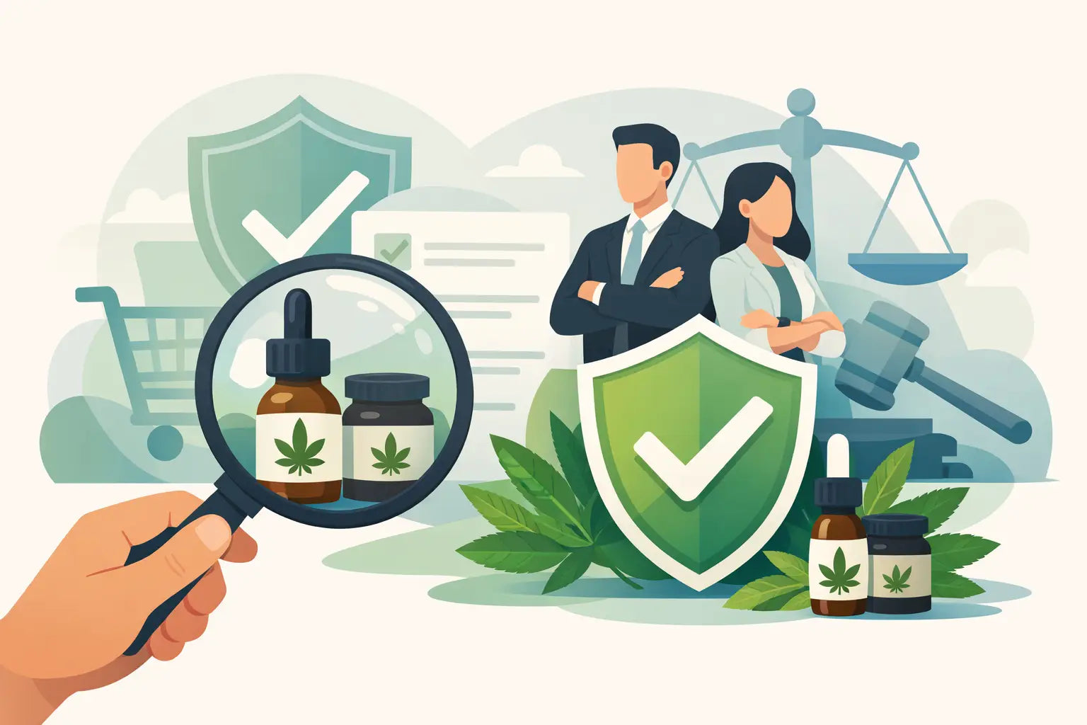 Käuferschutz beim CBD-Kauf richtig prüfen