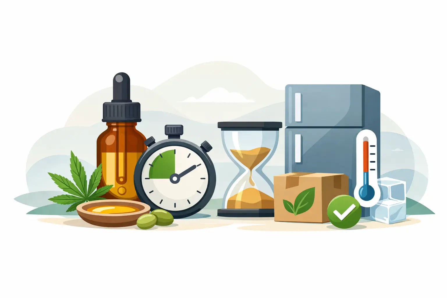 CBD Öl Haltbarkeit und Lagerung richtig erklärt