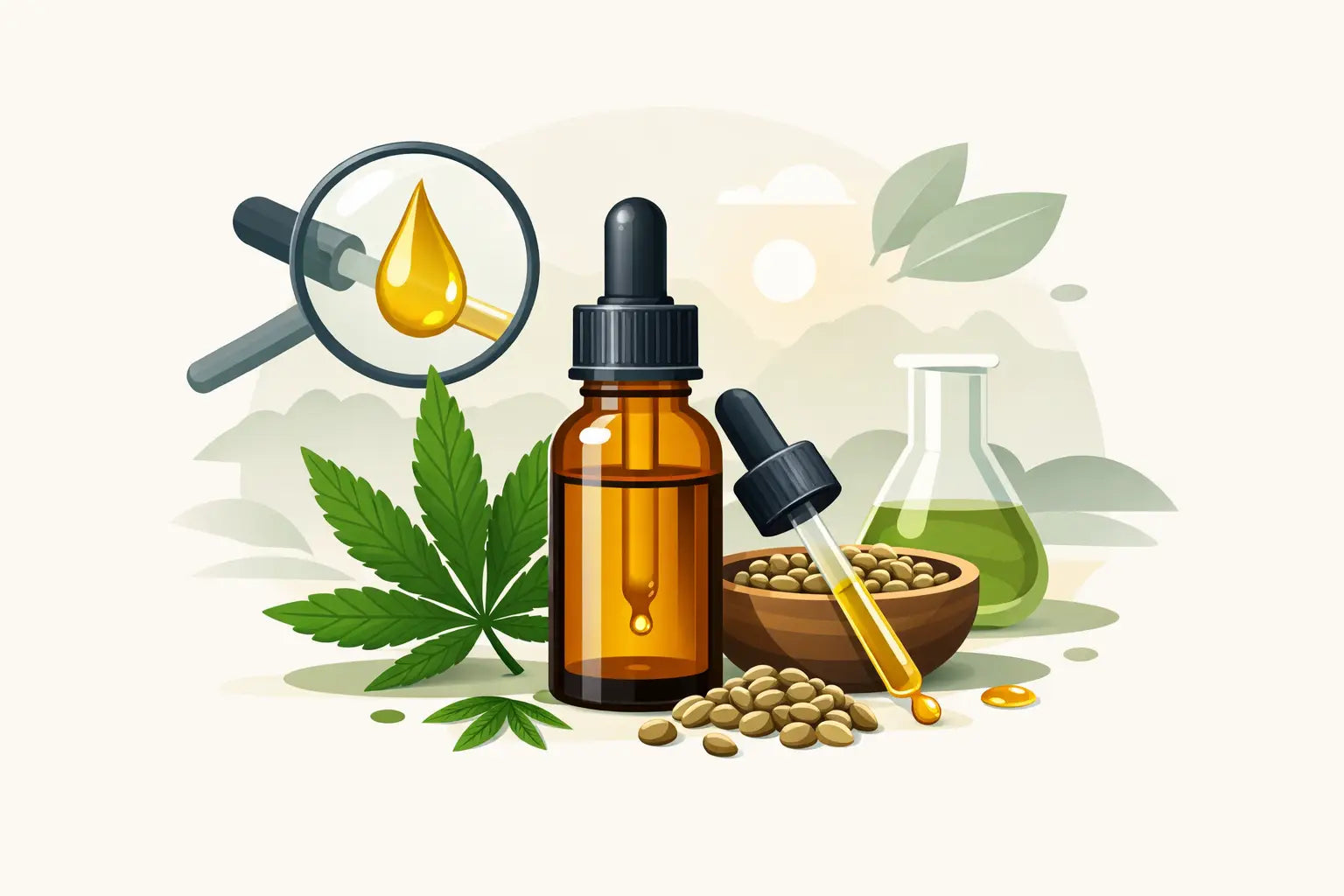 Naturbelassenes CBD Öl erkennen