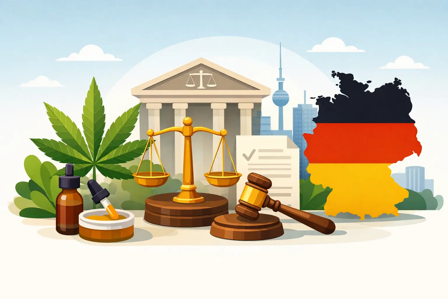 CBD-Recht in Deutschland einfach erklärt