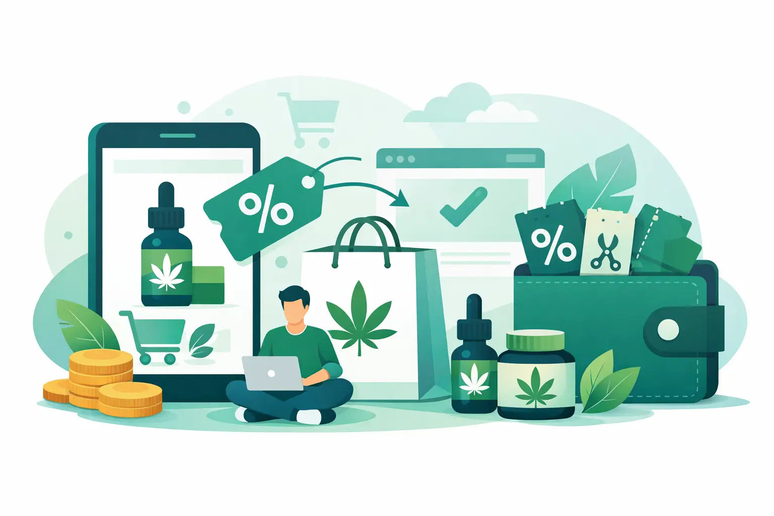 CBD Rabattcode im Online Shop richtig nutzen