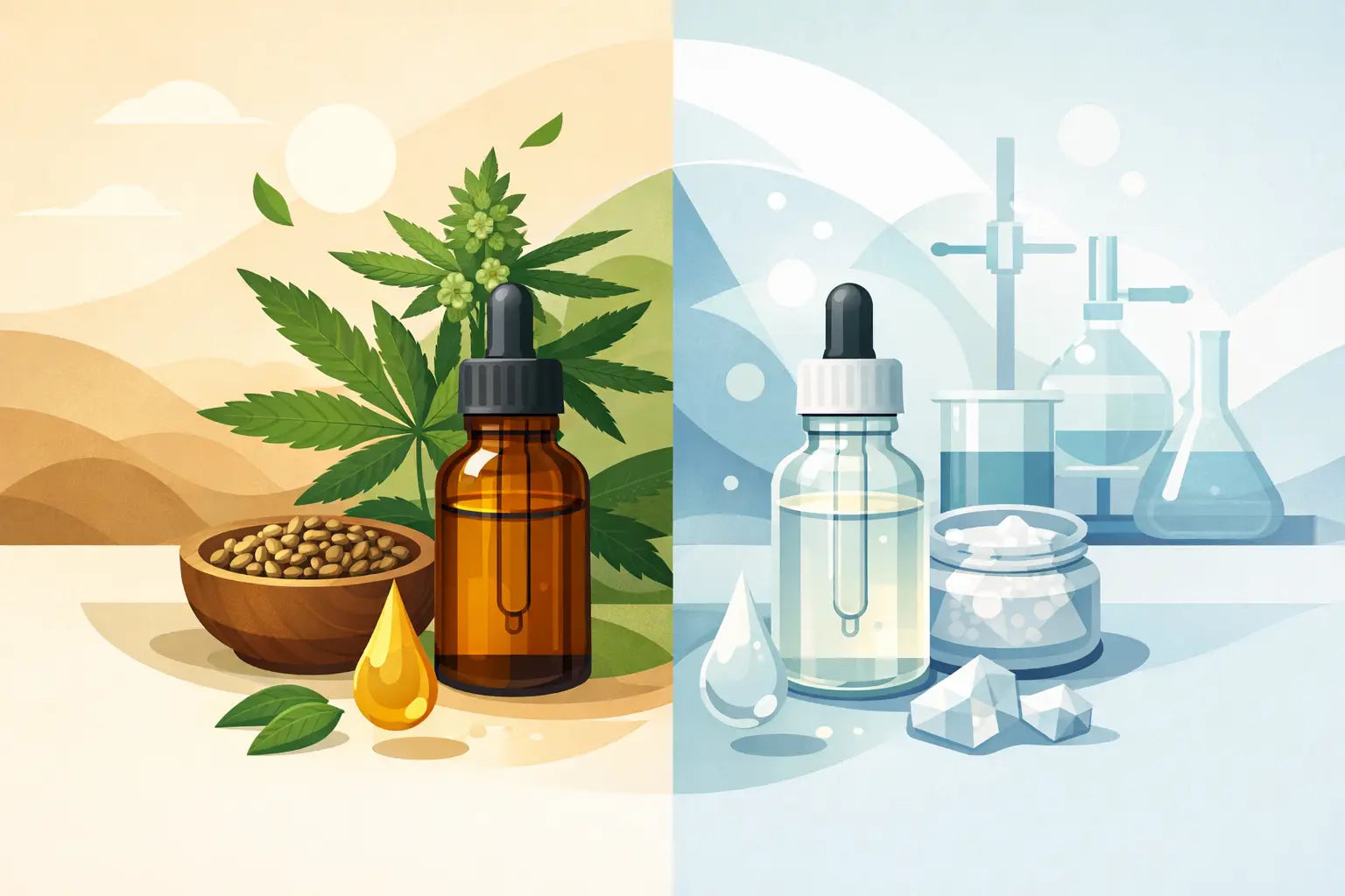 Naturbelassenes oder gefiltertes CBD?