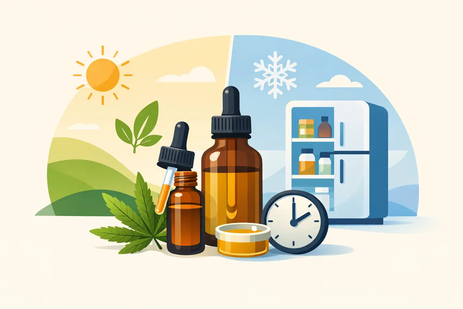 Wie lange ist CBD Öl haltbar? Lagerung erklärt