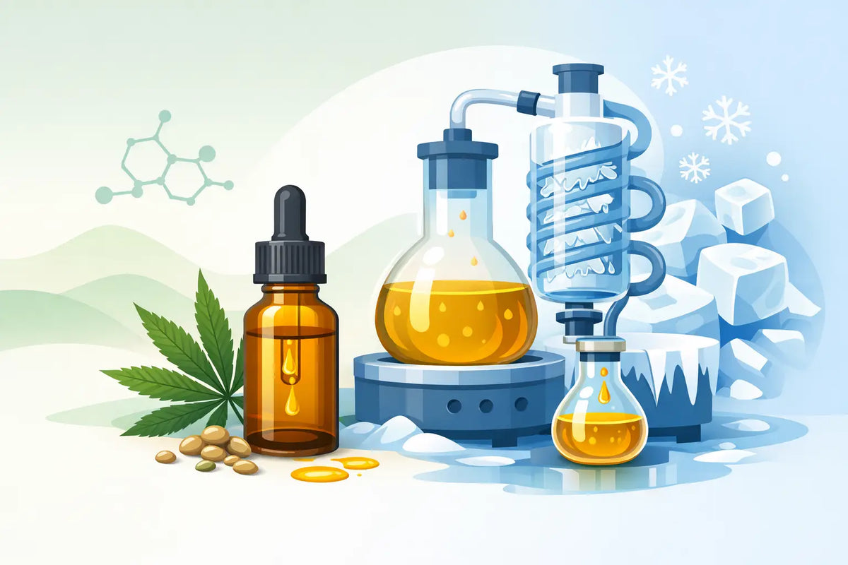 CBD Öl kalt extrahiert – was bringt das?