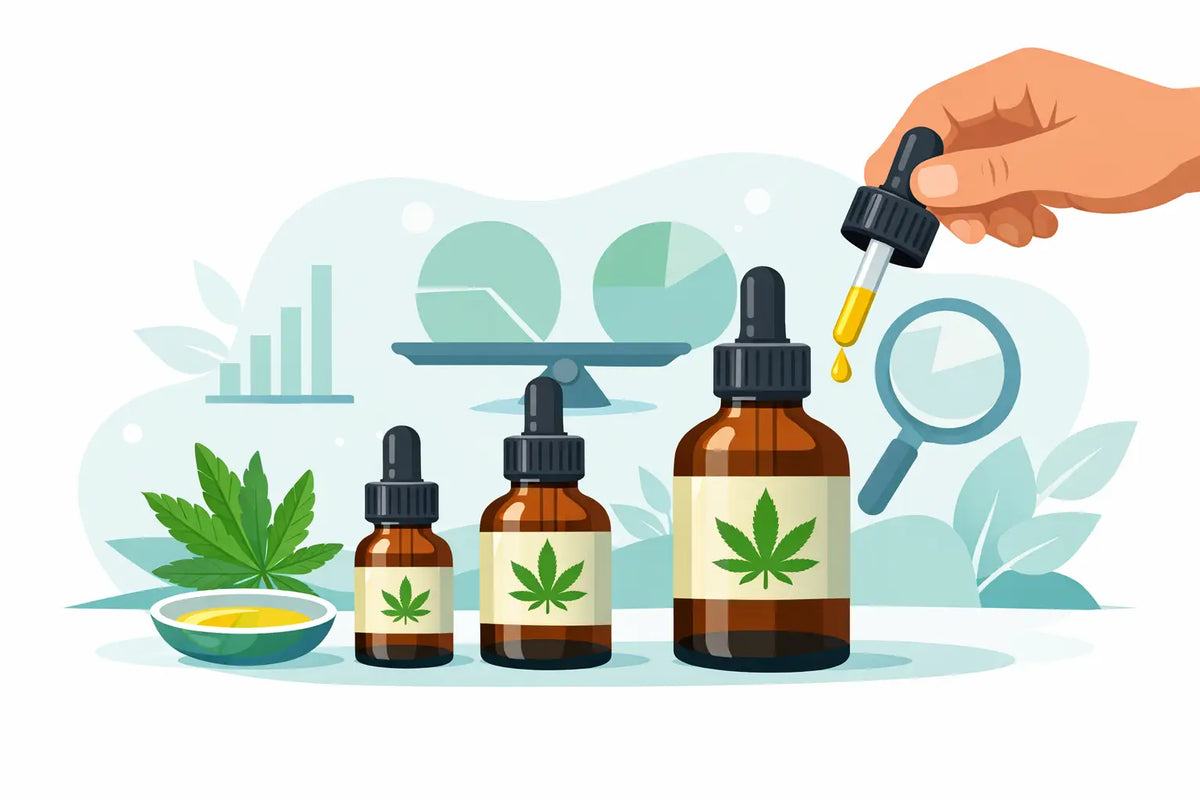 CBD Öl Packungsgrößen vergleichen leicht gemacht