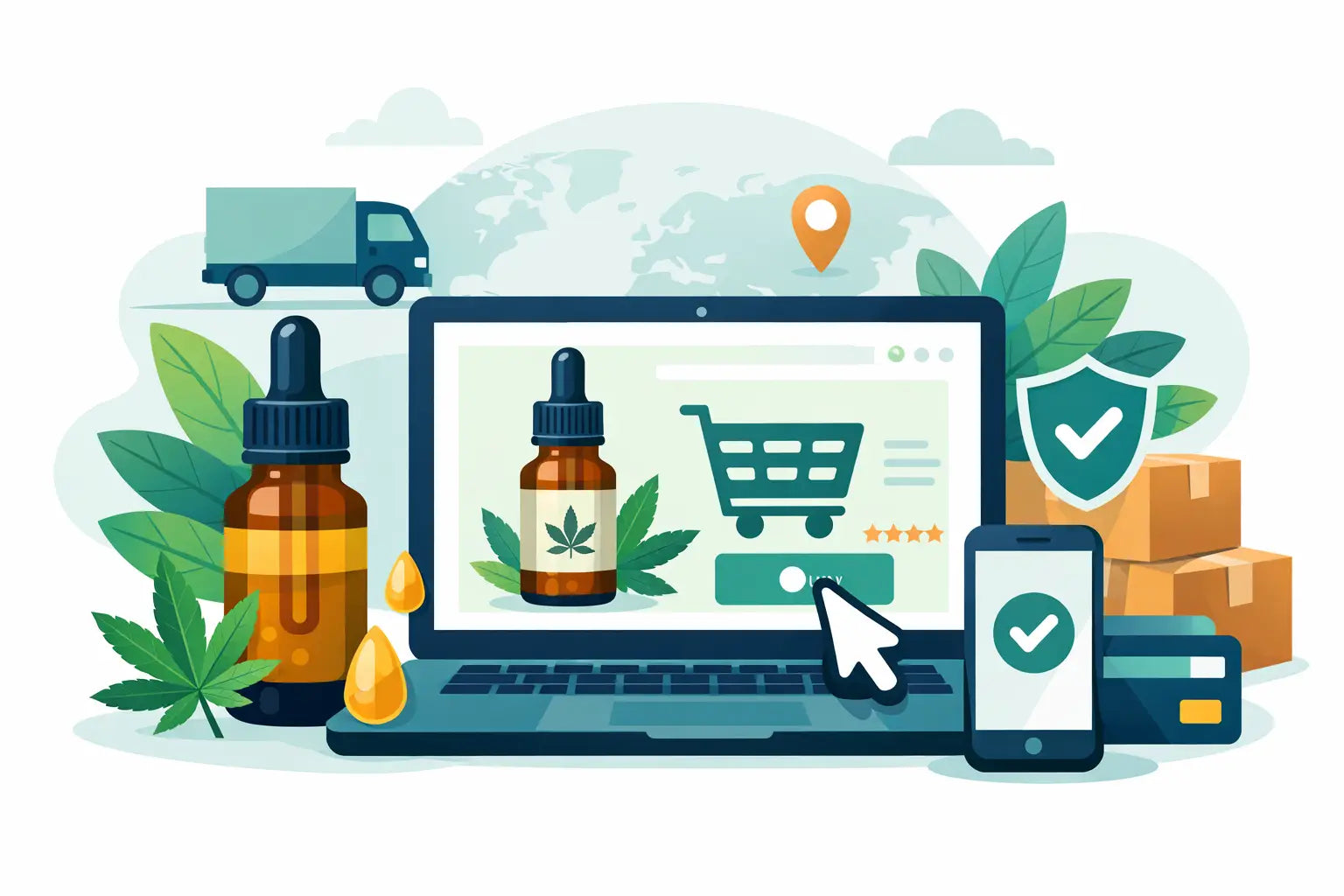Vollspektrum CBD Öl online kaufen leicht gemacht