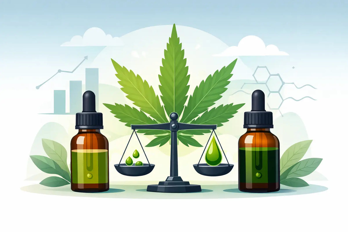 5 oder 15 Prozent CBD – was passt besser?