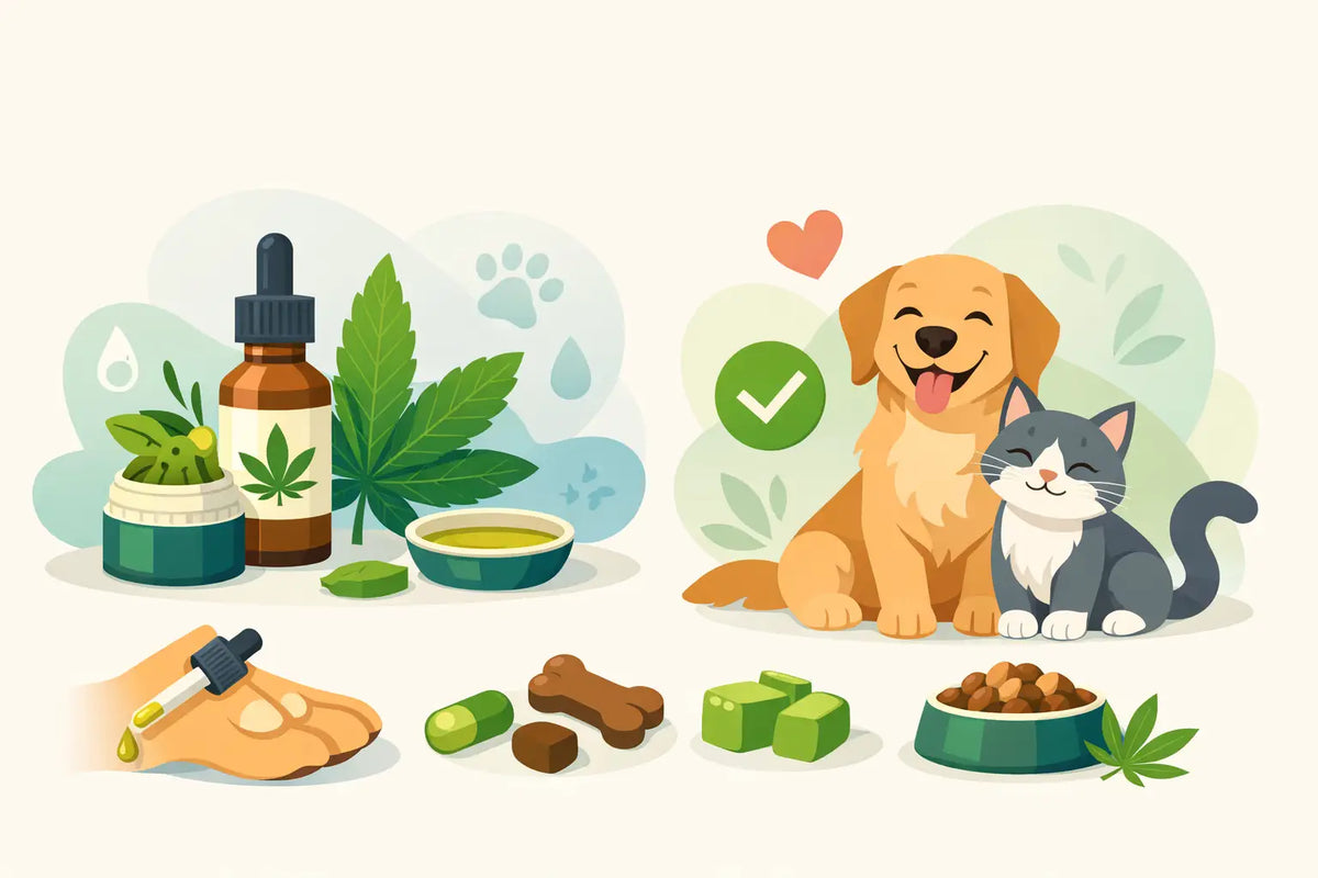 CBD für Haustiere: Beispielauswahl leicht gemacht