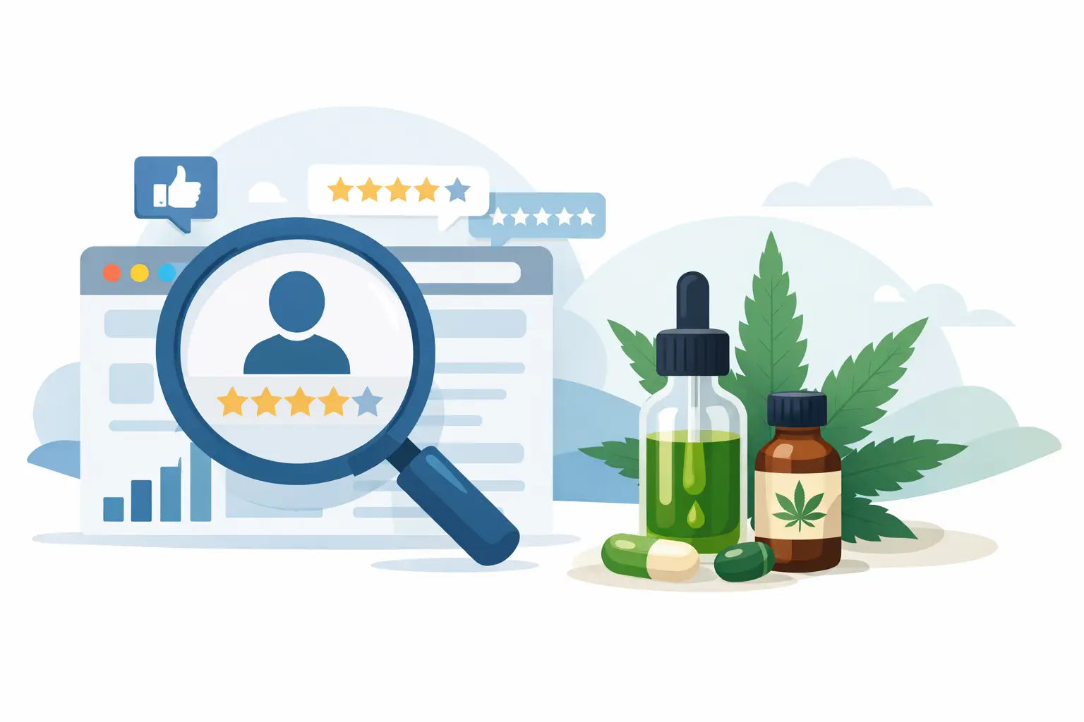 Wie Google Bewertungen CBD bewerten
