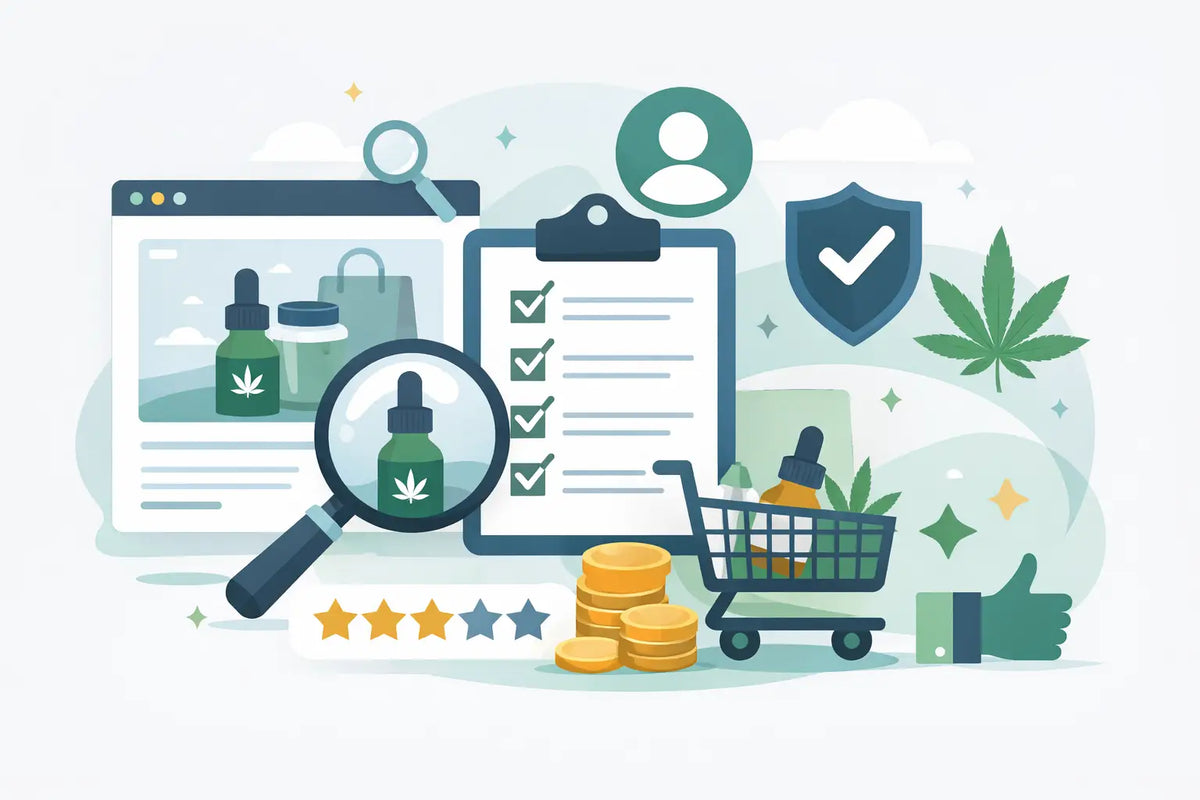 Wie CBD Shop prüfen? 8 klare Kriterien