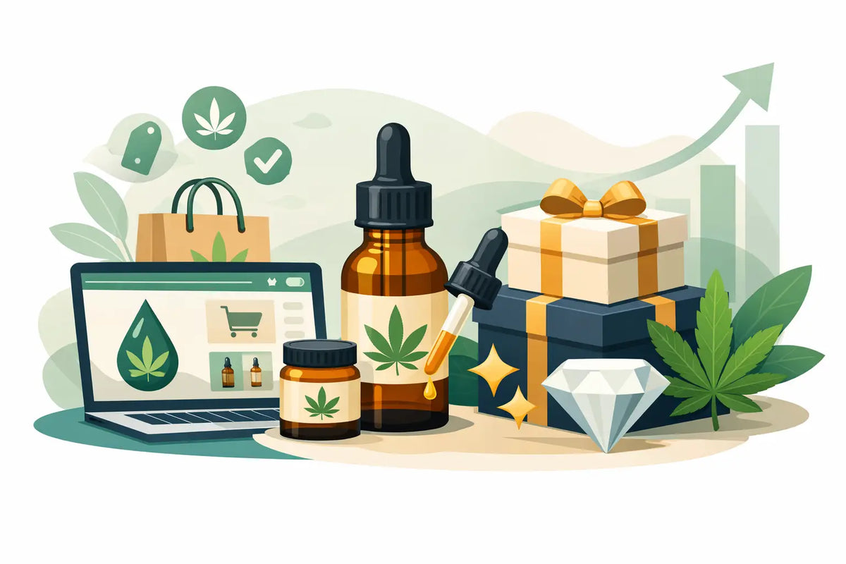 Premiumisierung im CBD Onlinehandel verstehen