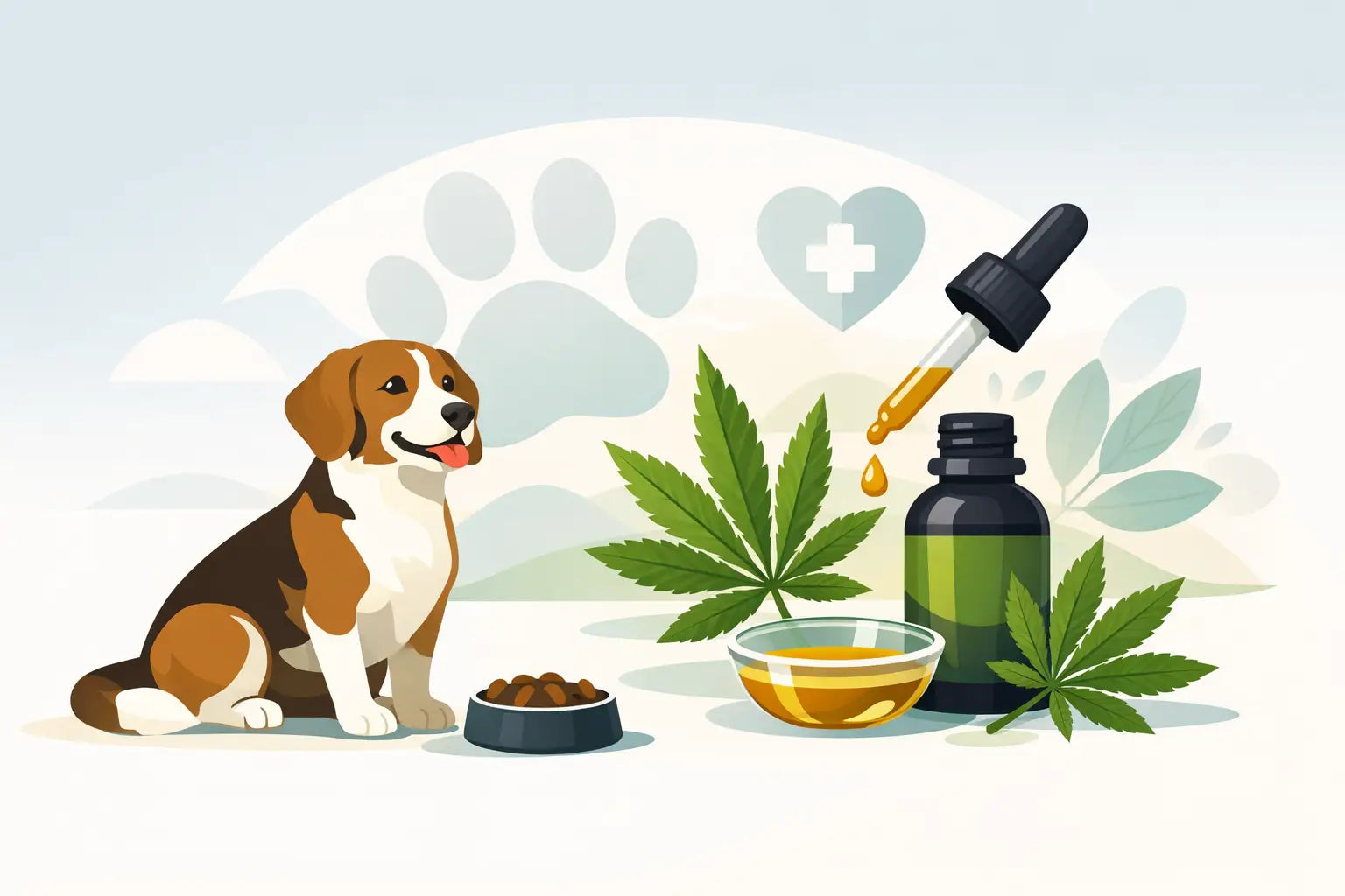 Wie viel CBD Öl für den Hund passt?