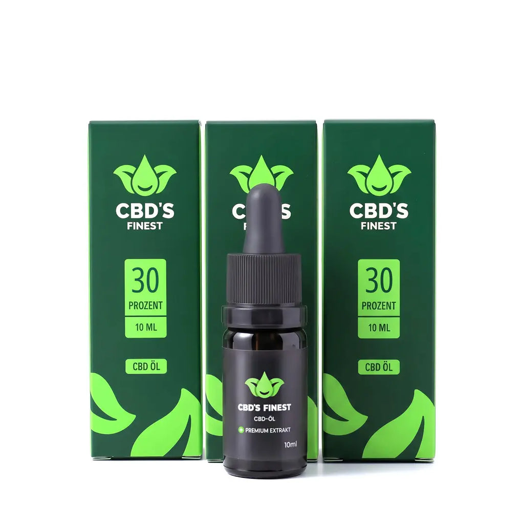3 x CBD-Öl 30% 10ml
